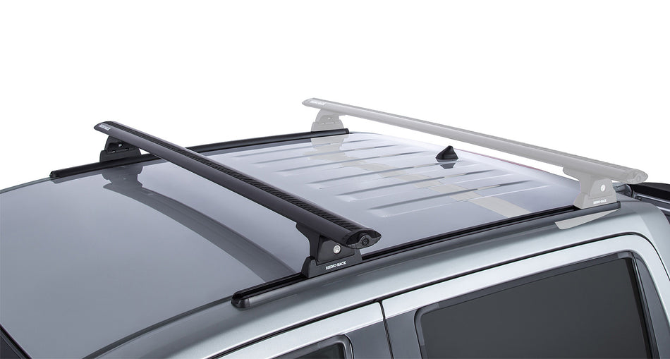 Vortex RLT600 Trackmount Black 1 Bar Roof Rack