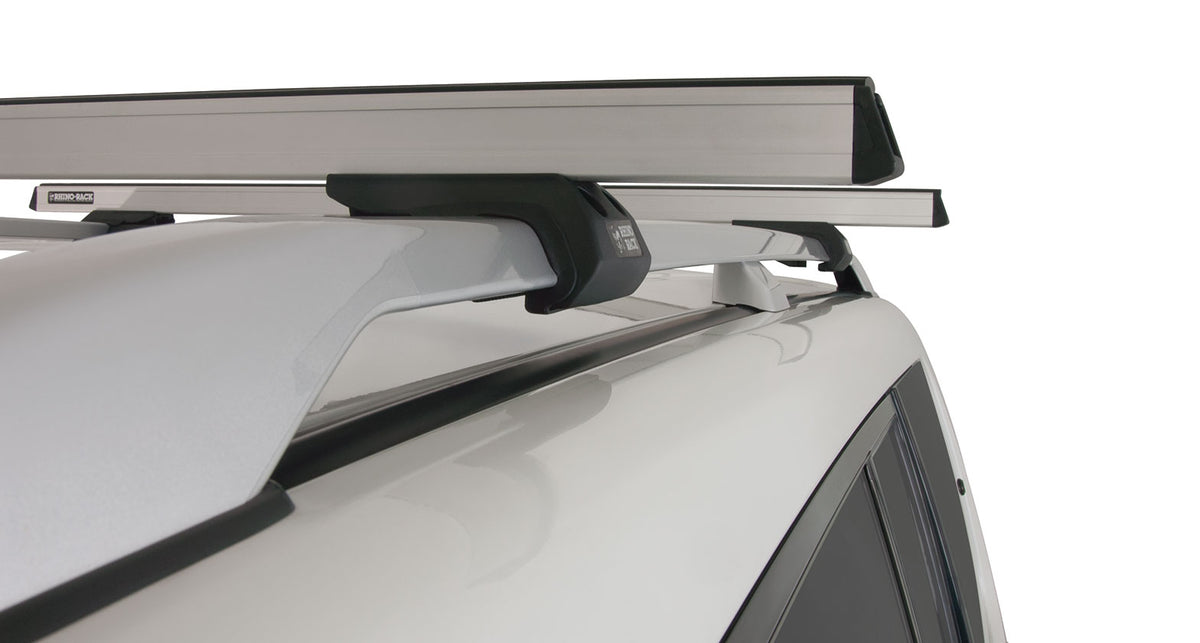 Heavy Duty Cxb Silver 2 Bar Roof Rack