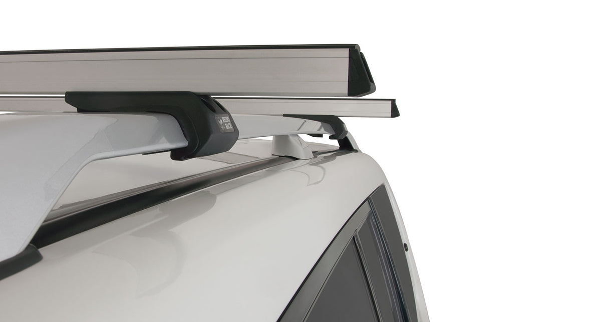 Heavy Duty Cxb Silver 2 Bar Roof Rack