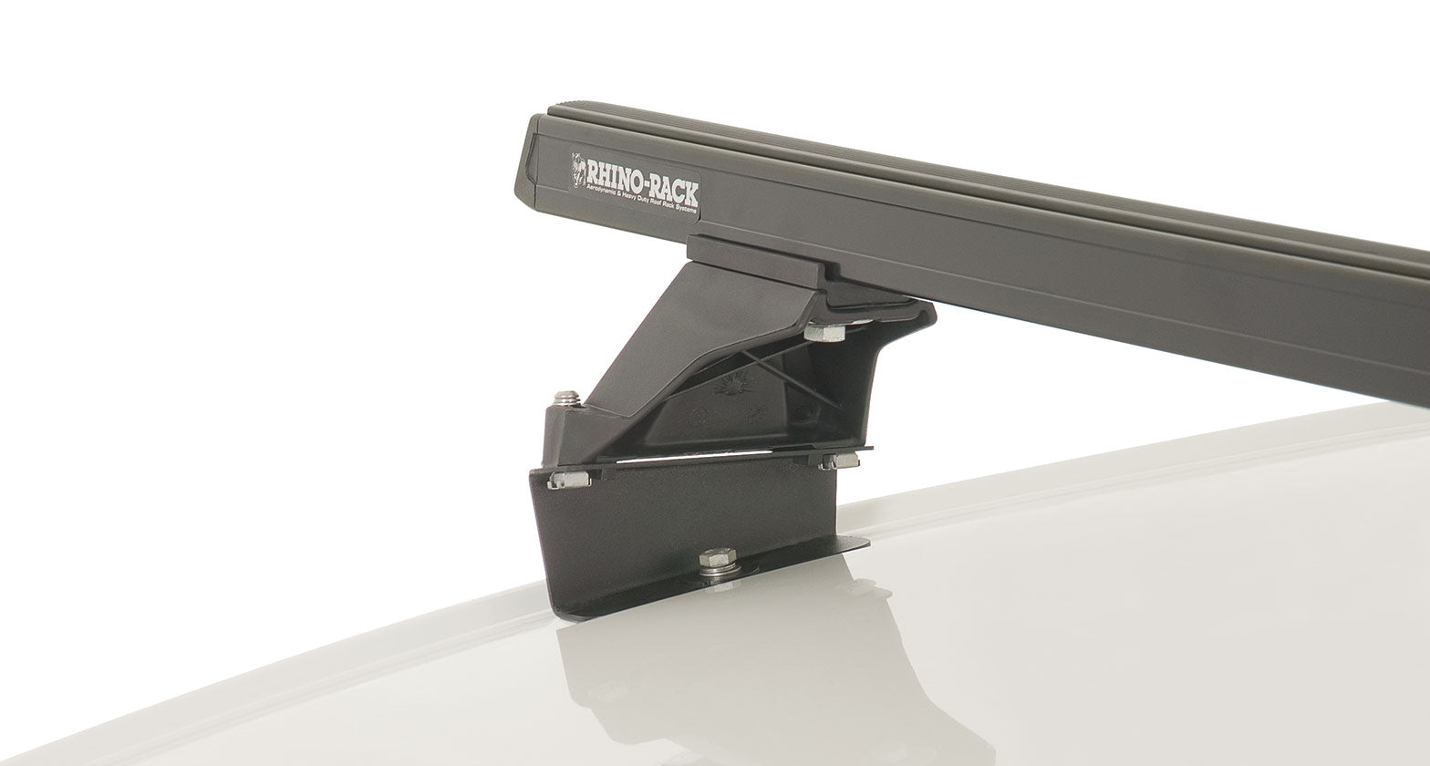 Heavy Duty Rltf Black 3 Bar Roof Rack