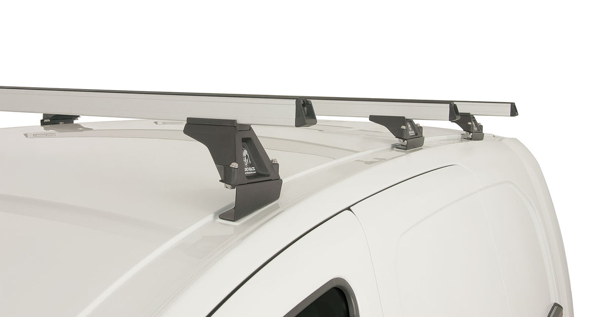 Heavy Duty Rltf Silver 3 Bar Roof Rack