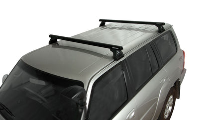 Heavy Duty Rl110 Black 2 Bar Roof Rack