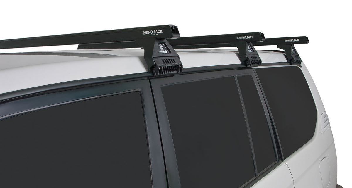 Heavy Duty Rl110 Black 3 Bar Roof Rack