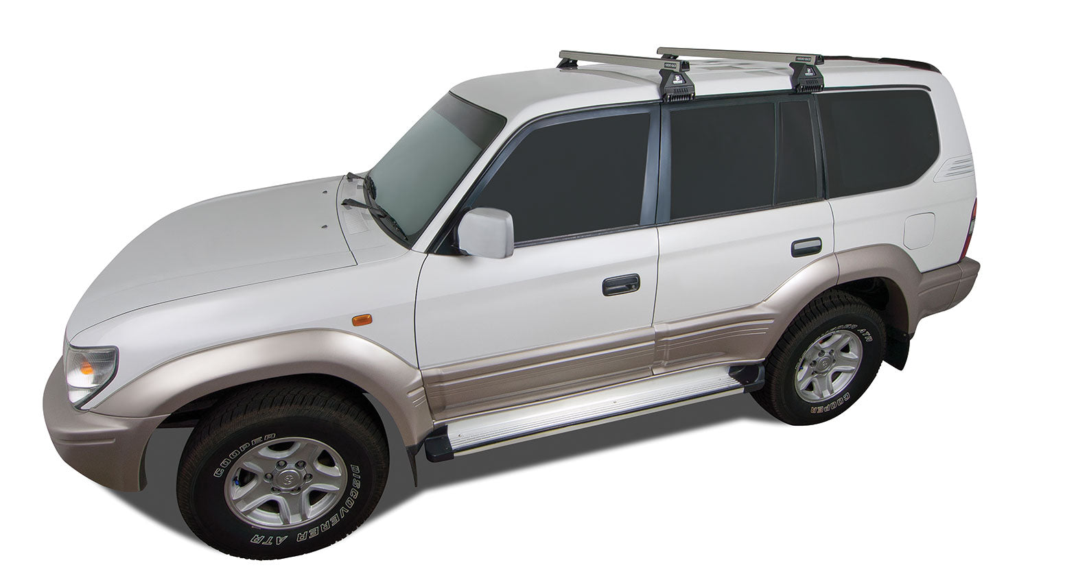 Heavy Duty Rl110 Silver 2 Bar Roof Rack