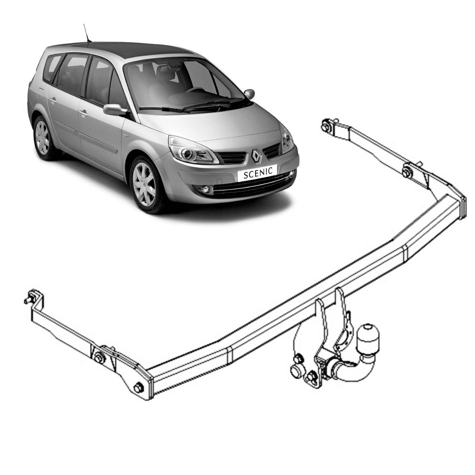 TAG Towbar European for Renault Scénic (06/2003 - on)
