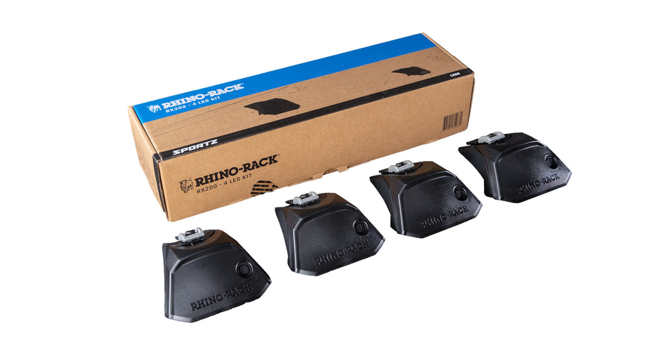 (RX200-4) RX200 RAIL MOUNT LEG KIT - OVERHANG (4PCS)