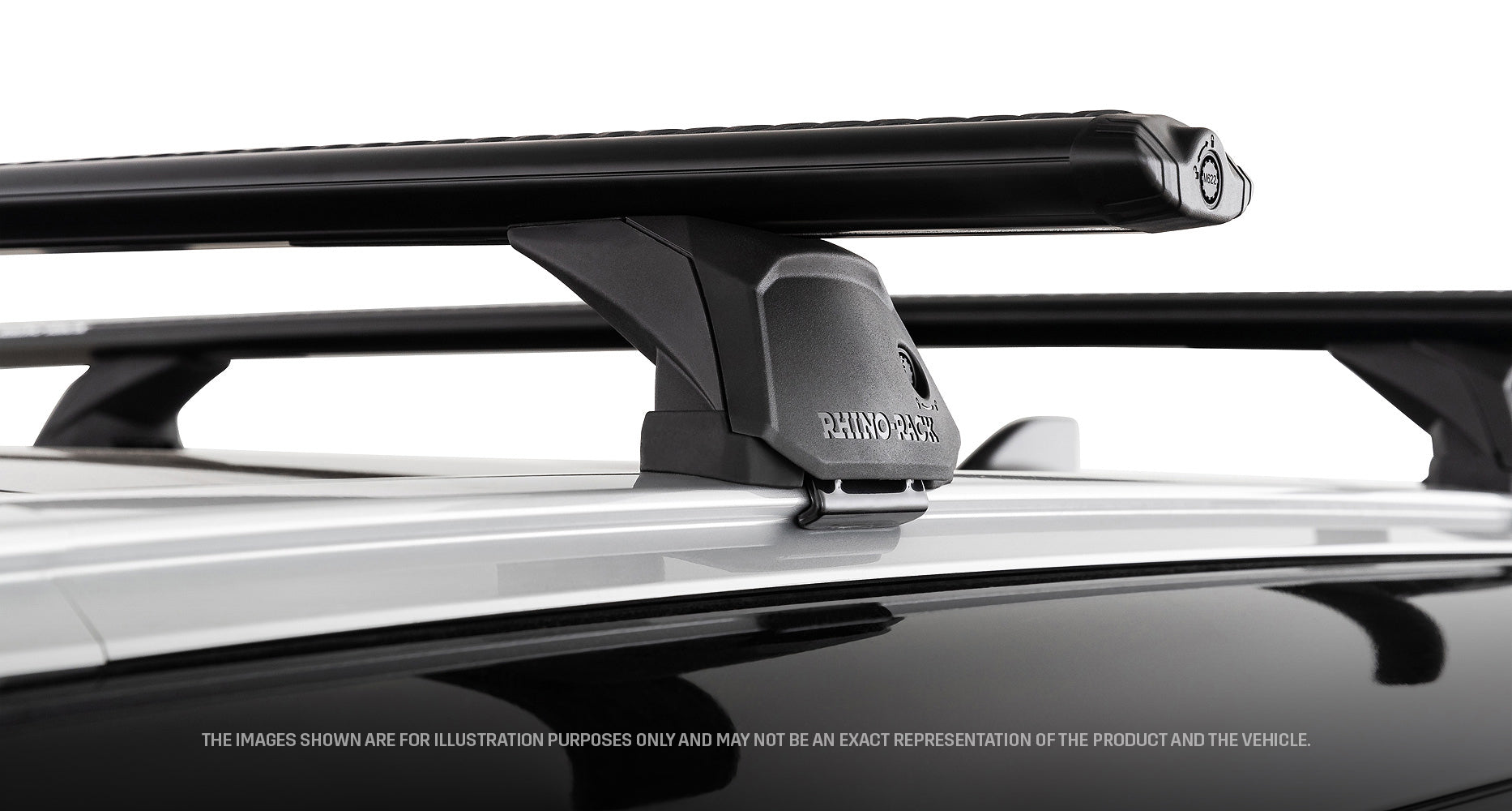 Vortex RX200 Black 2 Bar Roof Rack