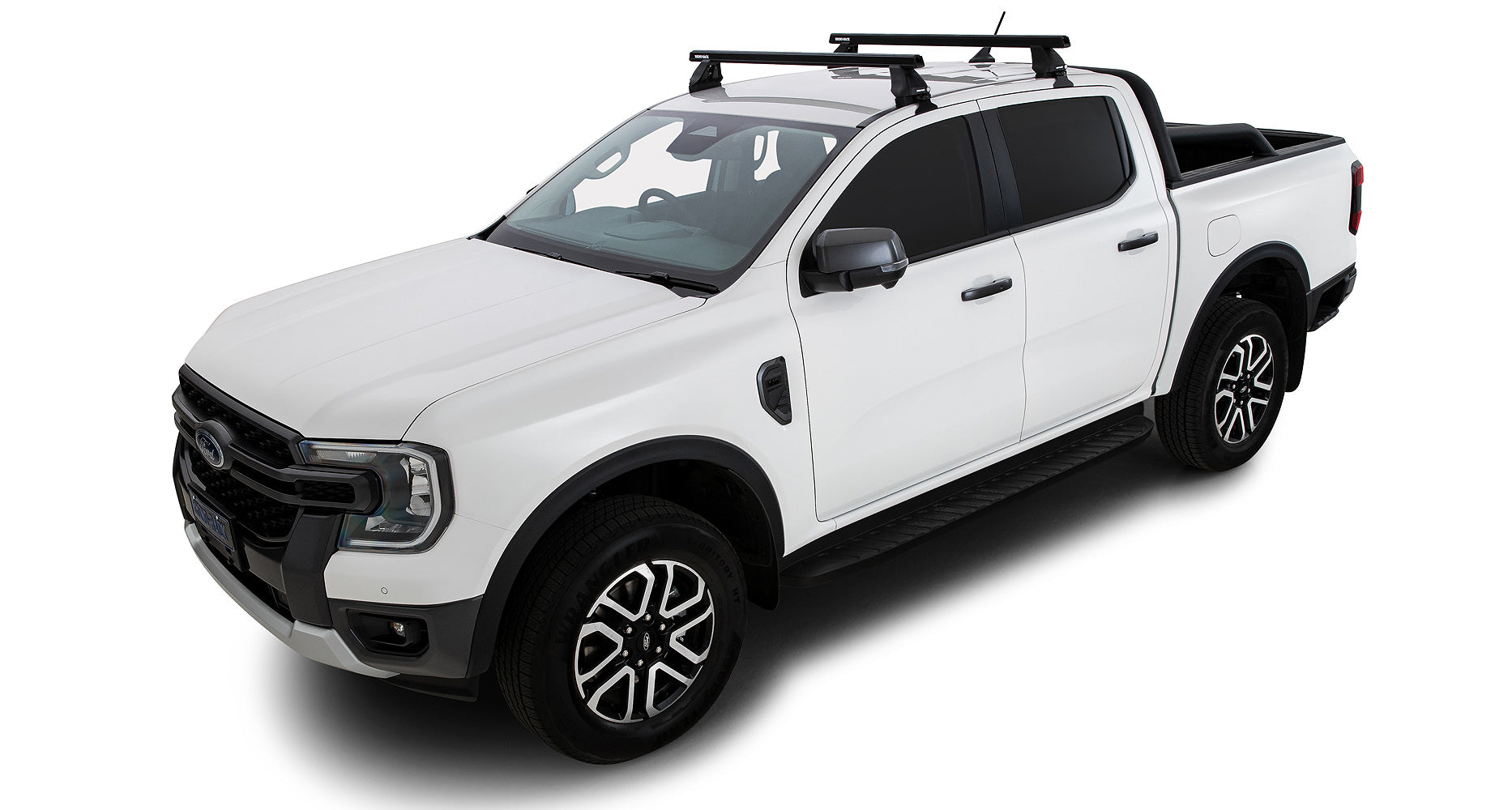 Heavy Duty 2500 Black 2 Bar Roof Rack