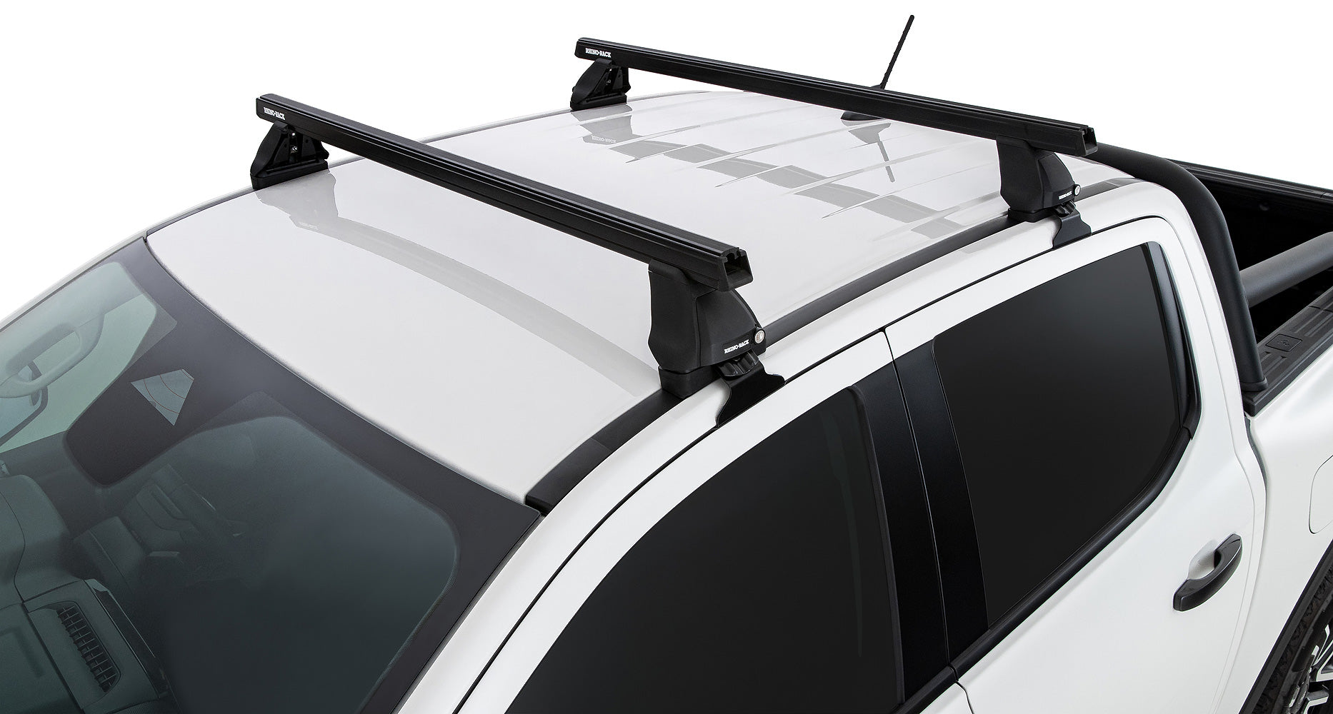 Heavy Duty 2500 Black 2 Bar Roof Rack