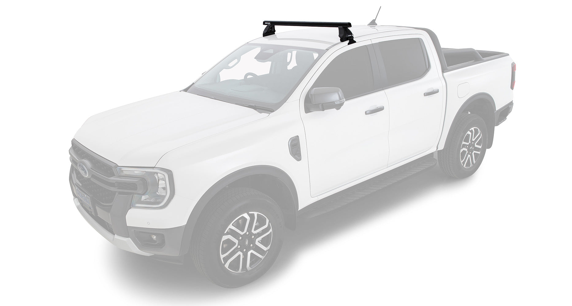 Heavy Duty 2500 Black 1 Bar Front Roof Rack