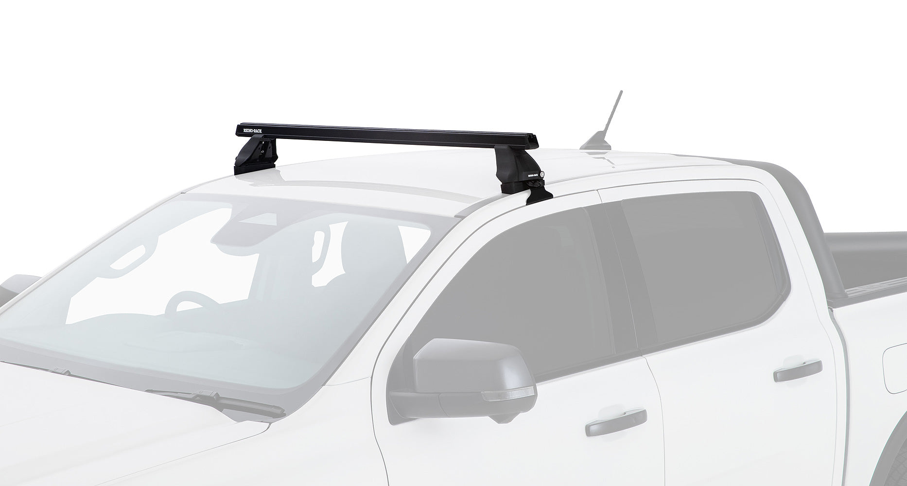 Heavy Duty 2500 Black 1 Bar Front Roof Rack