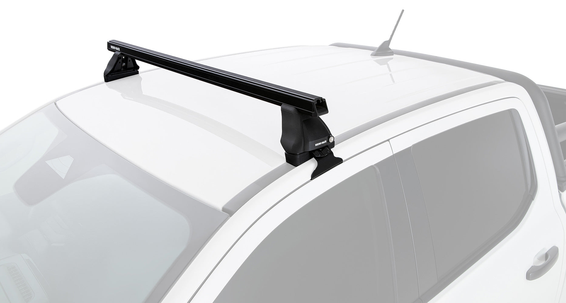 Heavy Duty 2500 Black 1 Bar Front Roof Rack