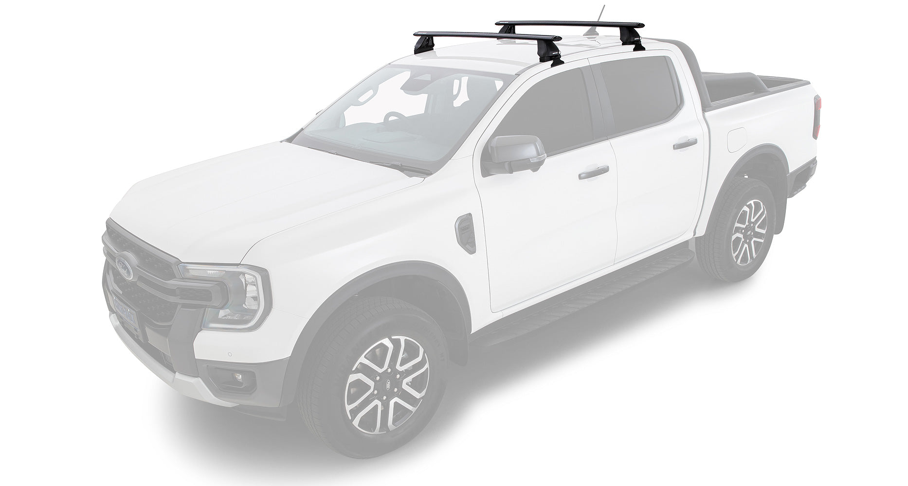 Vortex 2500 Black 2 Bar Roof Rack