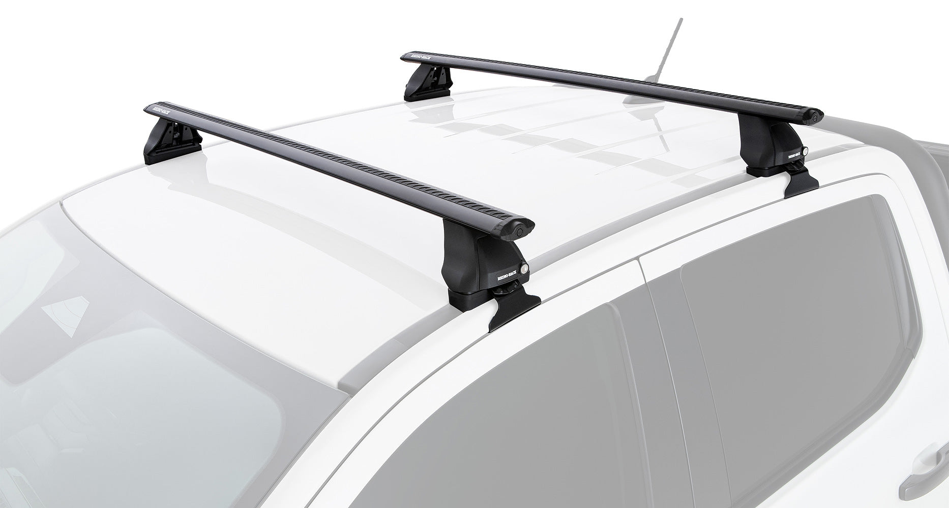 Vortex 2500 Black 2 Bar Roof Rack