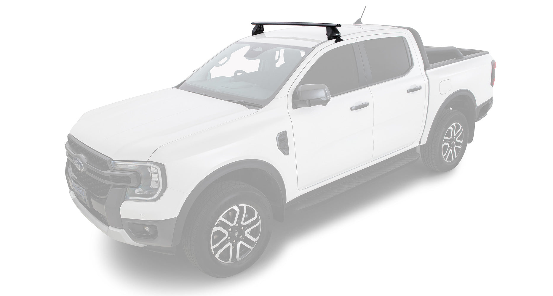 Vortex 2500 Black 1 Bar Front Roof Rack