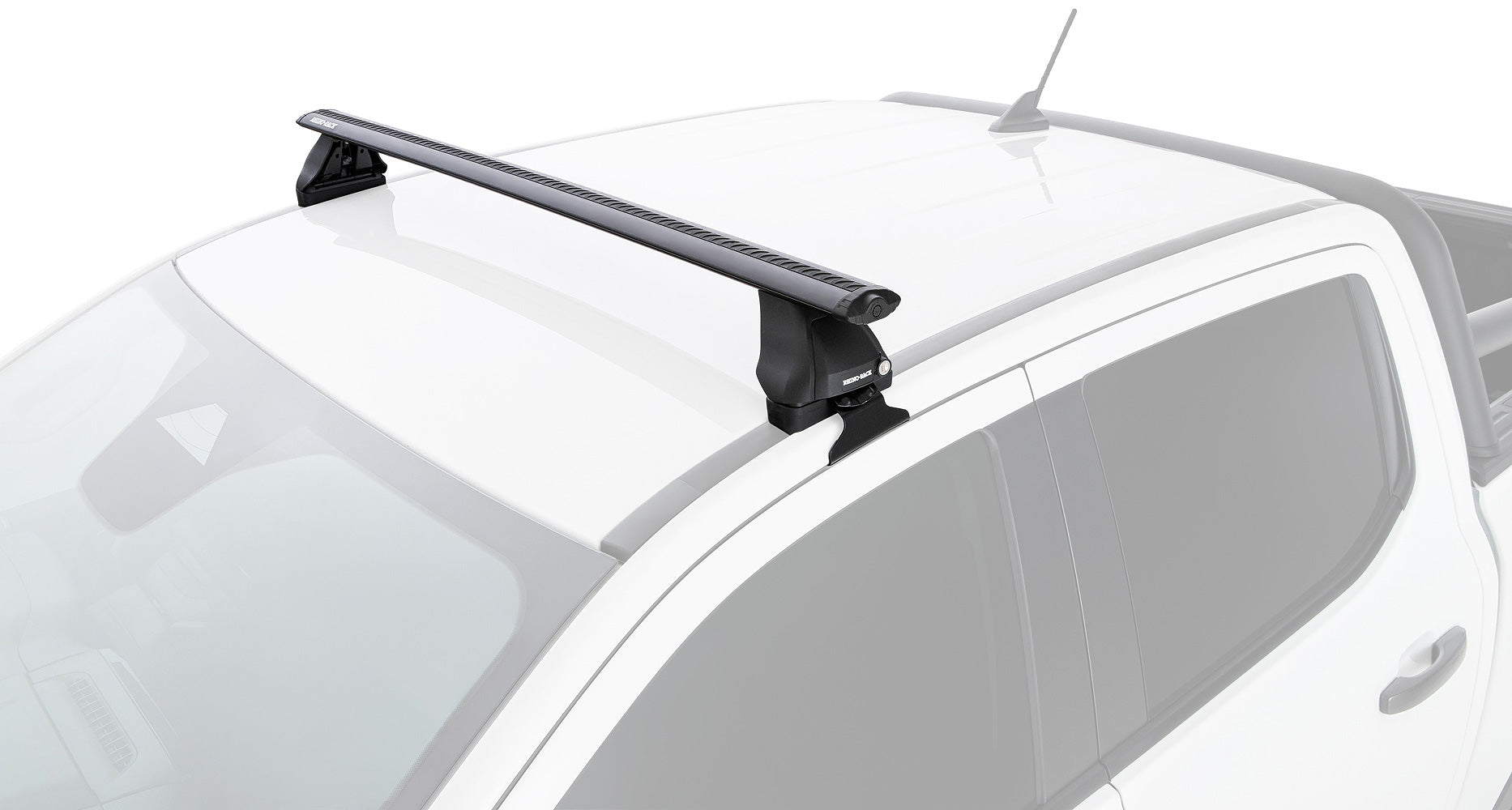 Vortex 2500 Black 1 Bar Front Roof Rack