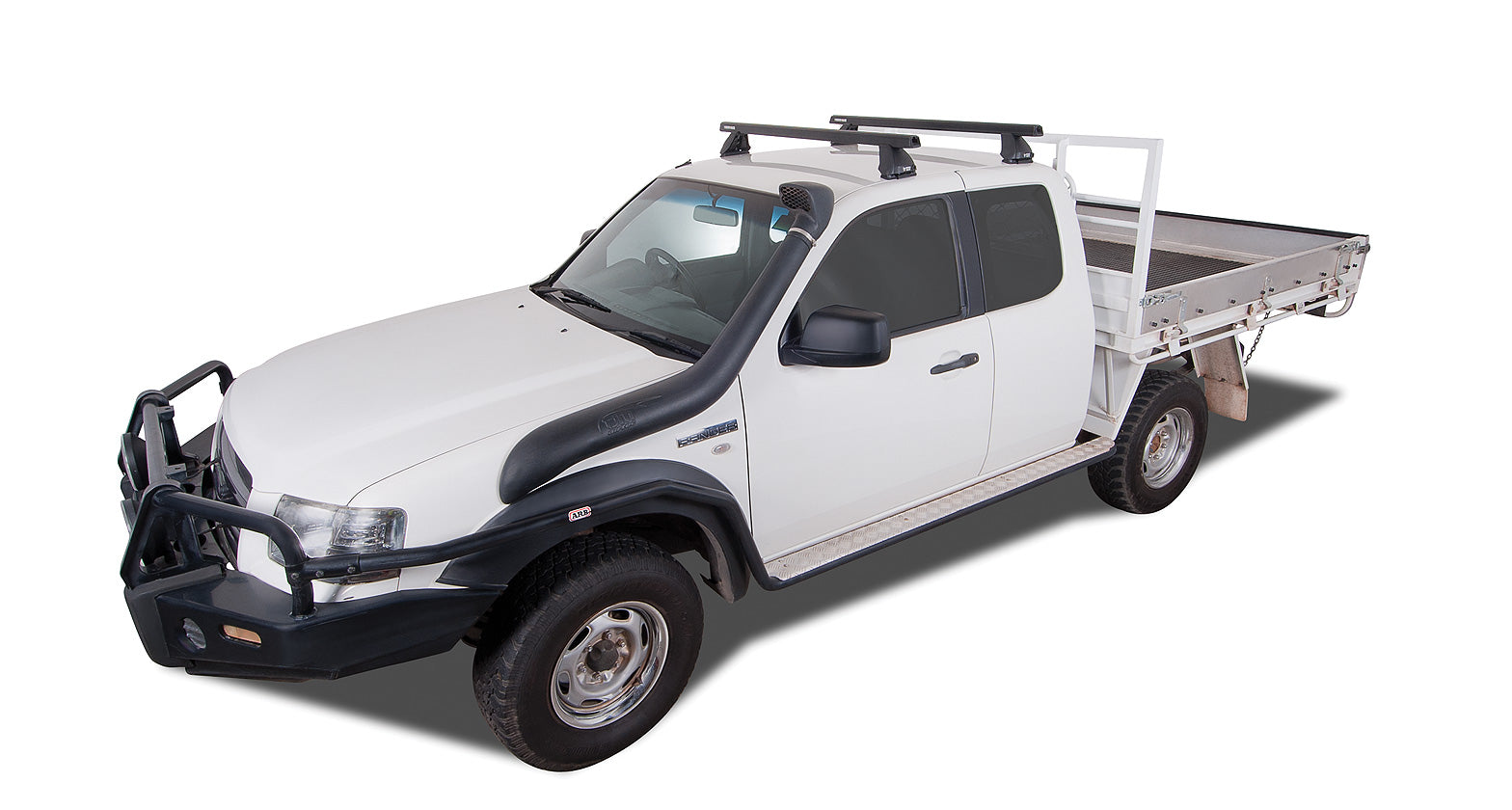 Heavy Duty 2500 Black 2 Bar Roof Rack