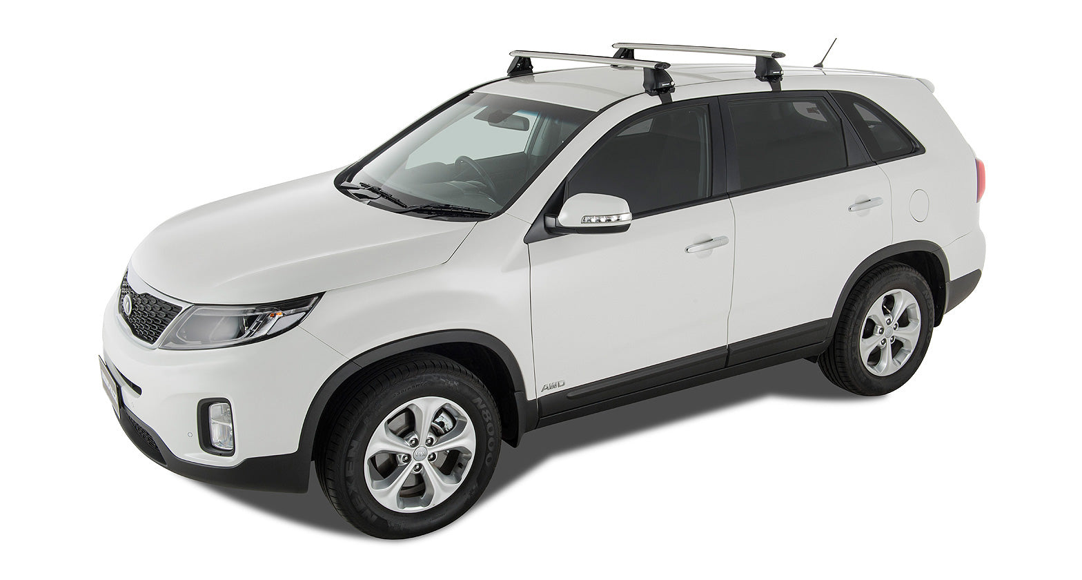 Vortex 2500 Black 2 Bar Roof Rack