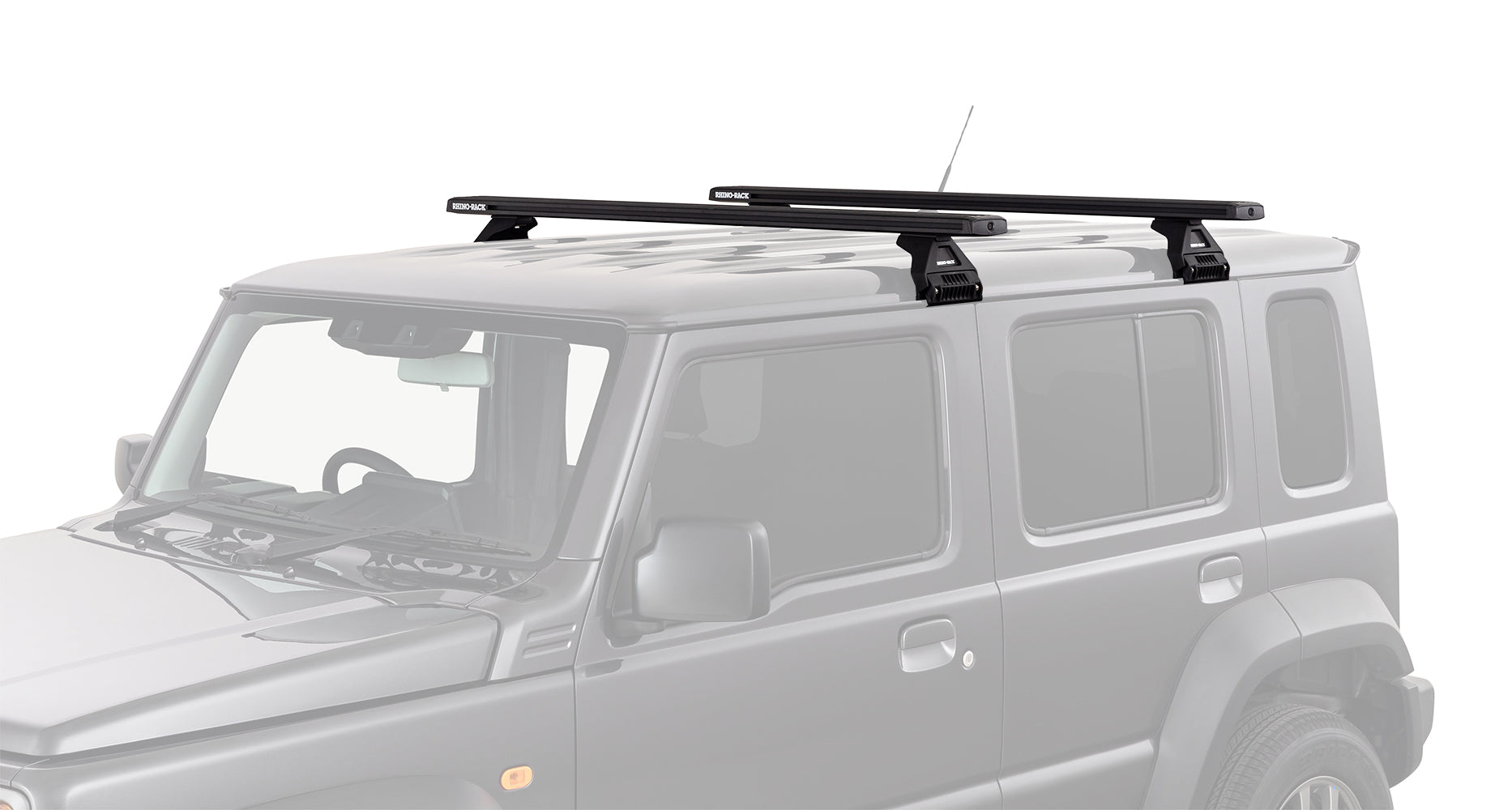 Reconn-Deck RL110 Black 2 Bar Roof Rack