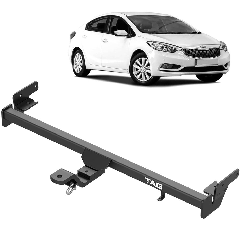 TAG Standard Duty Towbar & Universal Wiring for Kia Cerato YD Sedan (08/2013 - 06/2018)