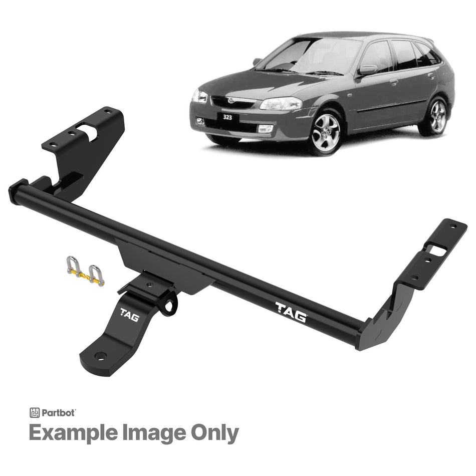 TAG Towbar Standard Duty for Mazda 323 (08/1989 - 1998), 323 Protegé (08/1989 - 1998), Mazda 323 (08/1989 - 06/1994), 323 Astina (08/1989 - 06/1994)
