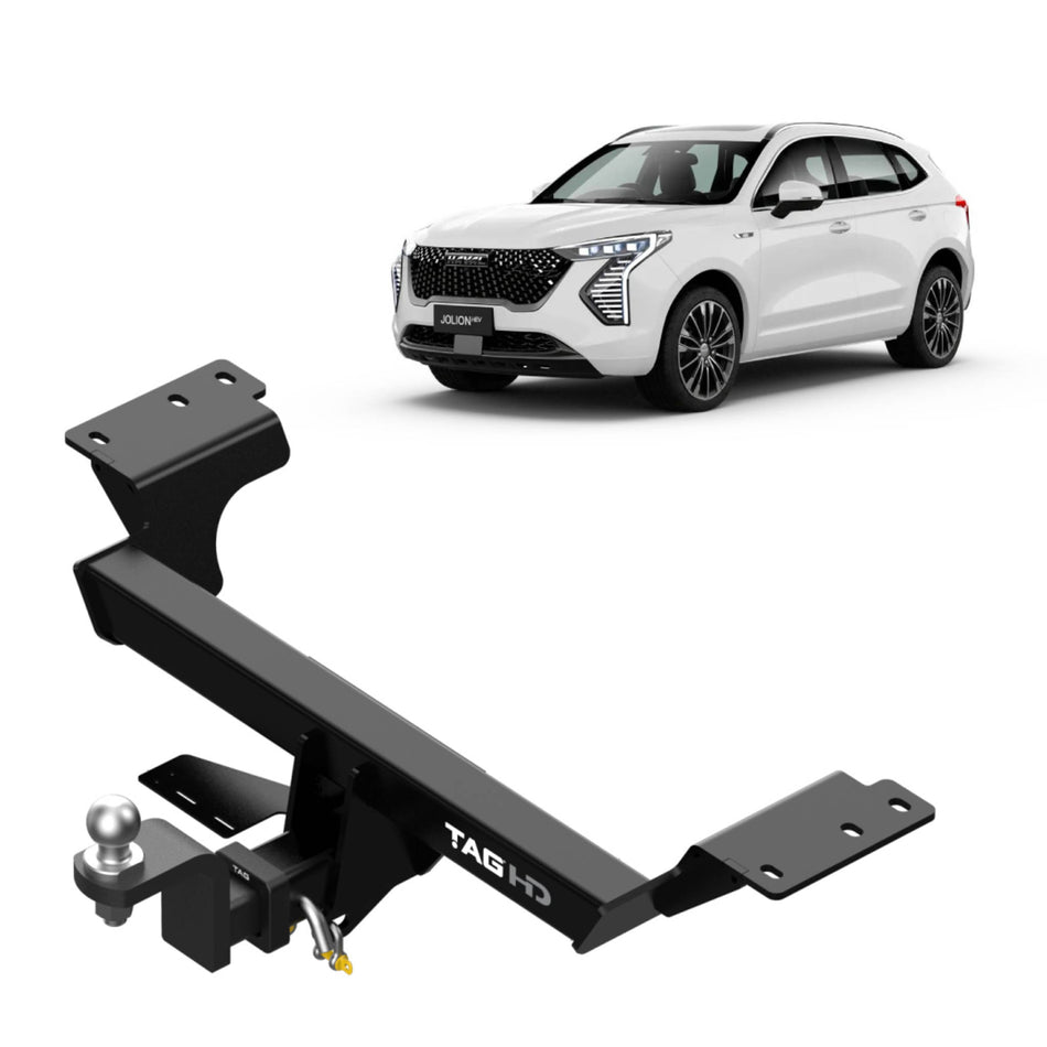 TAG Heavy Duty Towbar & Direct fit Wiring for Haval Jolion Facelift HEV Models (06/2024 - On)
