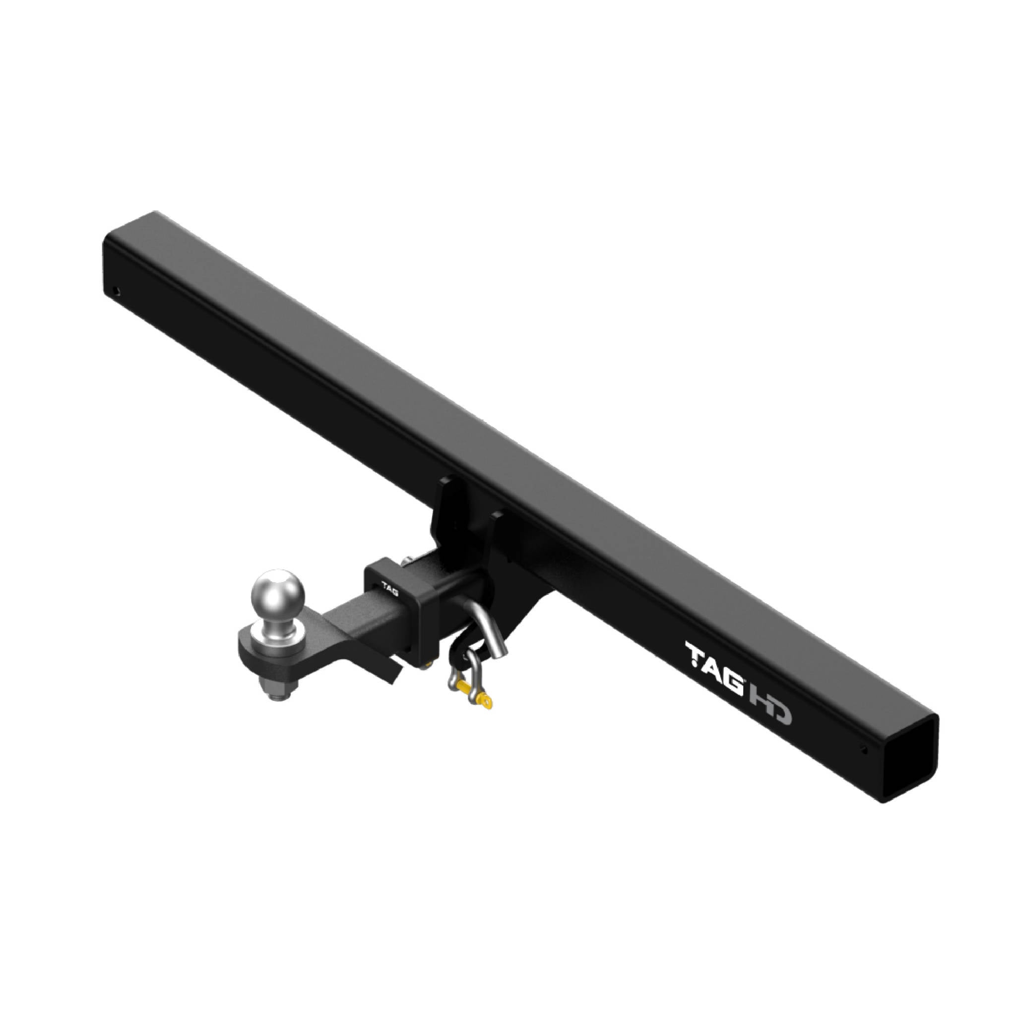 North Rack TAG Heavy Duty Towbar for Light Trucks with Hitch Under (3500kg/350kg ...