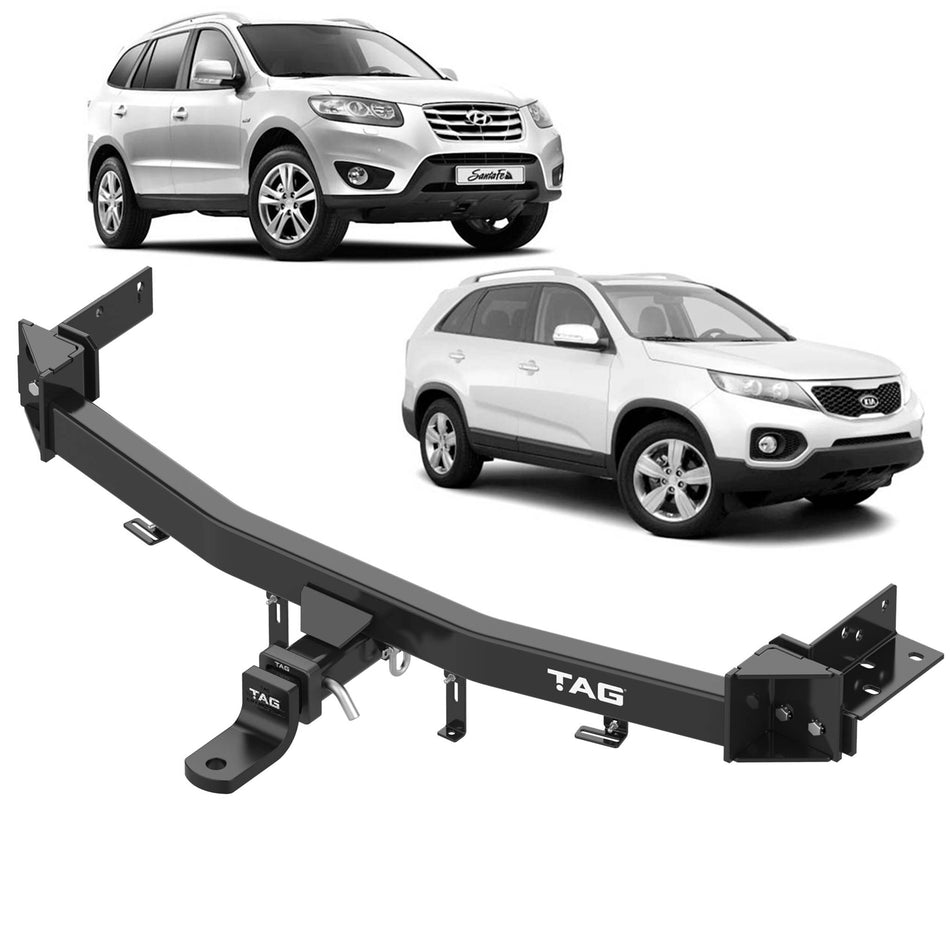 TAG Heavy Duty Towbar & Universal Wiring Kit for KIA Sorento (02/2010 - 09/2012)