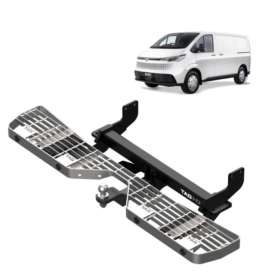 TAG Rear Step, Towbar & Wiring for LDV Deliver 7 Van (08/2024 - on)