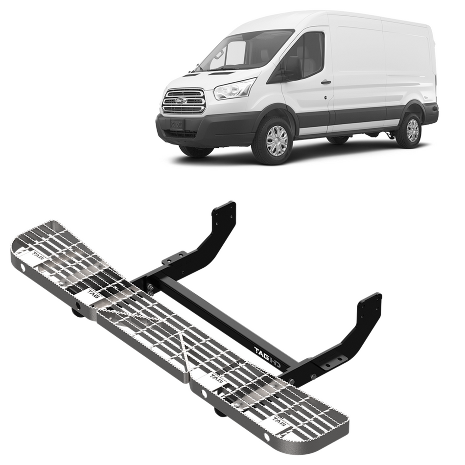 TAG Rear Step and Sensor Brackets for Ford Transit (02/2014 - on)