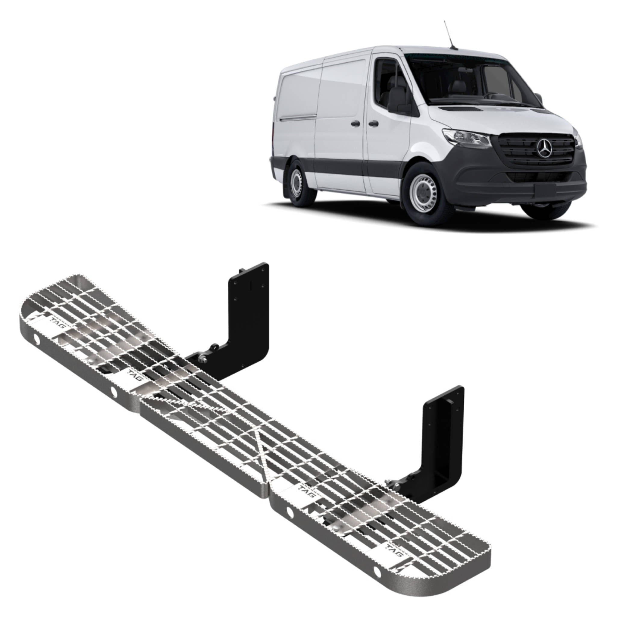 Te Rear Rack Position Sensor TAG Rear Step & Sensor Brackets for Mercedes-Benz Sprinter Van (5,0T N ...
