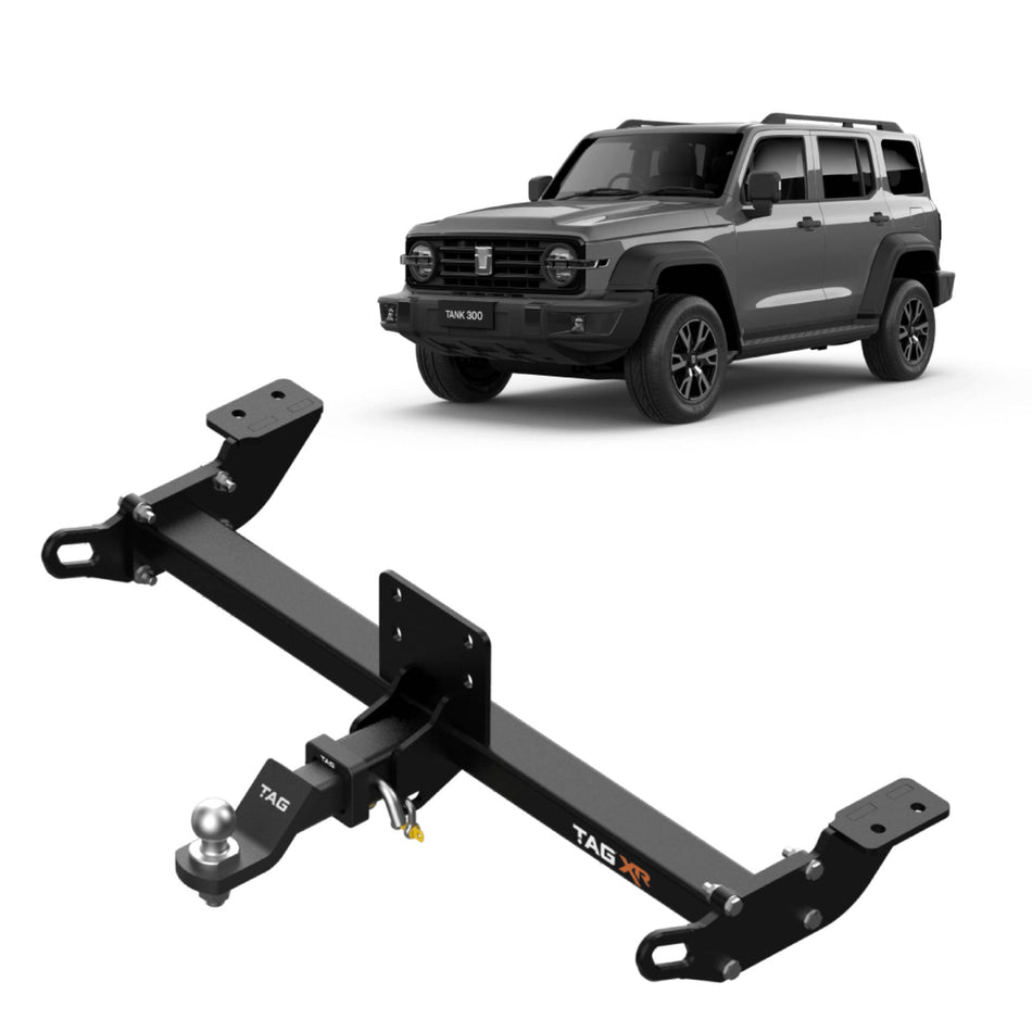TAG Extreme Recovery Towbar & Direct Fit Wiring Kit for GWM Tank 300 Petrol Models Only (10/2022 - on)
