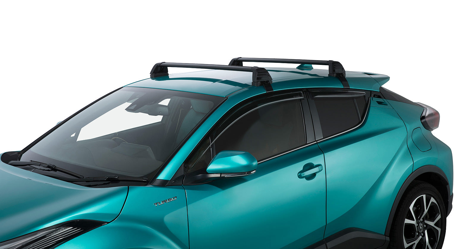 Vortex Roc25 Flush Black 2 Bar Roof Rack