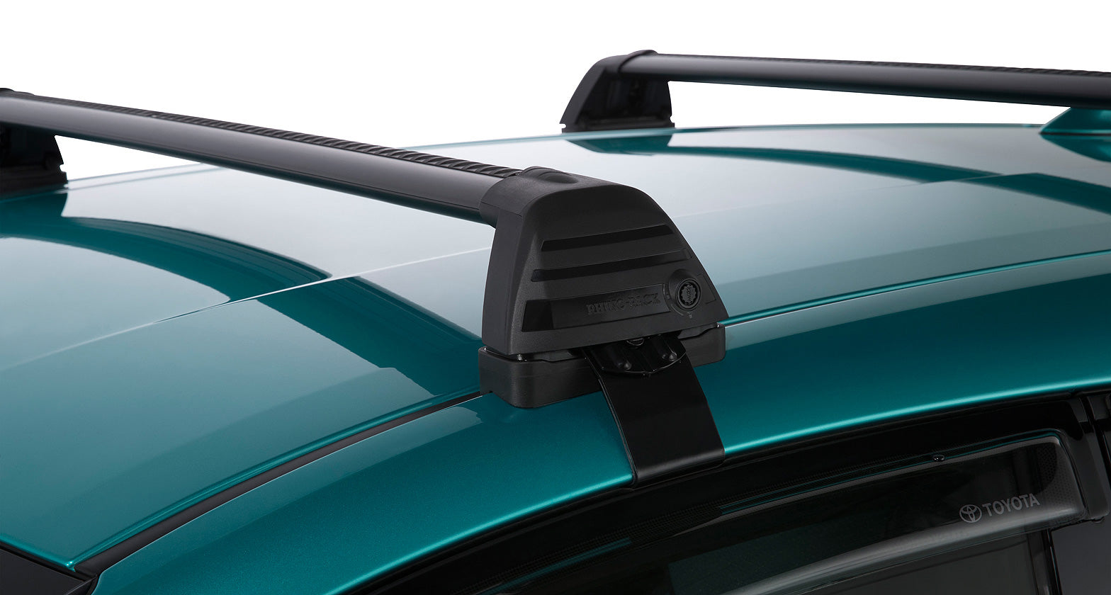 Vortex Roc25 Flush Black 2 Bar Roof Rack