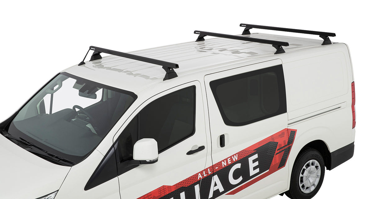 Heavy Duty Rch Black 3 Bar Roof Rack