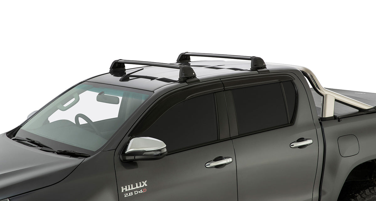 Vortex Roc25 Flush Black 2 Bar Roof Rack