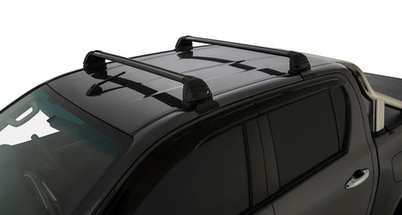 Vortex Roc25 Flush Black 2 Bar Roof Rack