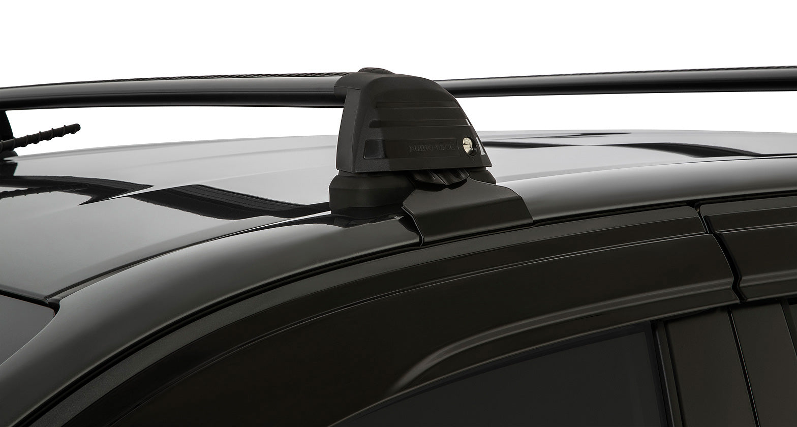 Vortex Roc25 Flush Black 2 Bar Roof Rack