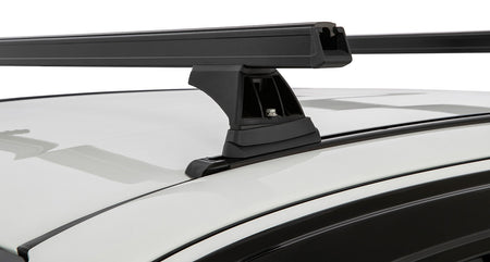 Heavy Duty Rch Trackmount Black 2 Bar Roof Rack