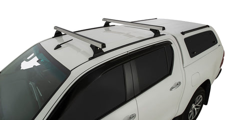 Heavy Duty Rch Trackmount Silver 2 Bar Roof Rack