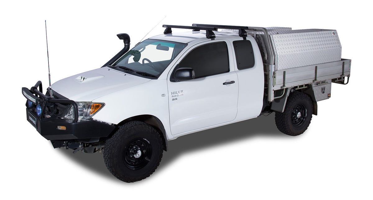 Heavy Duty 2500 Black 2 Bar Roof Rack