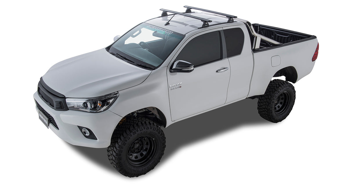 Vortex Rlt600 Trackmount Black 2 Bar Roof Rack