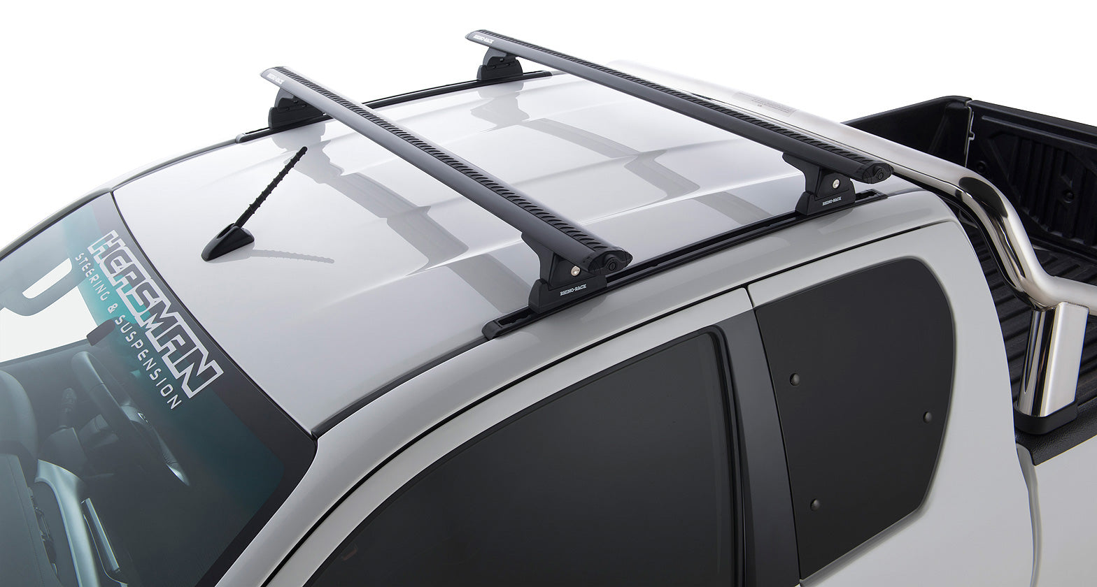 Vortex Rlt600 Trackmount Black 2 Bar Roof Rack