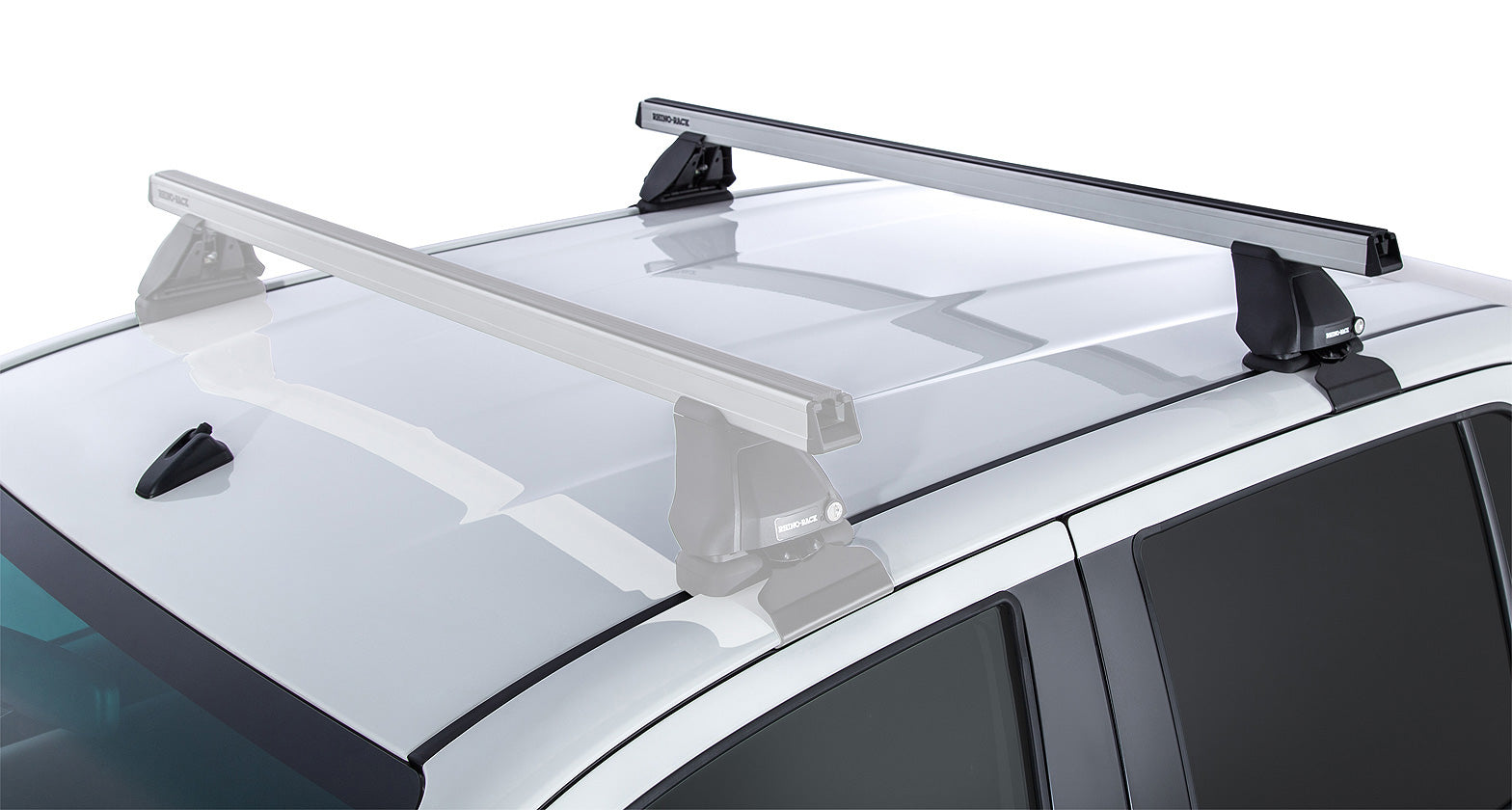 Heavy Duty 2500 Silver 1 Bar Roof Rack (Rear)