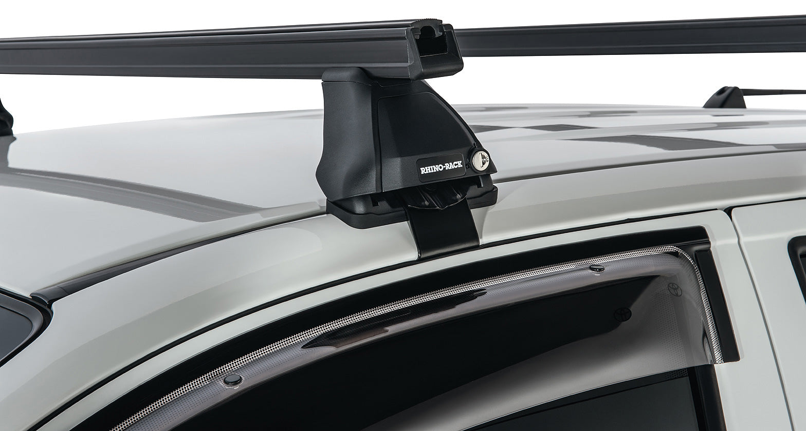 Heavy Duty 2500 Black 2 Bar Roof Rack