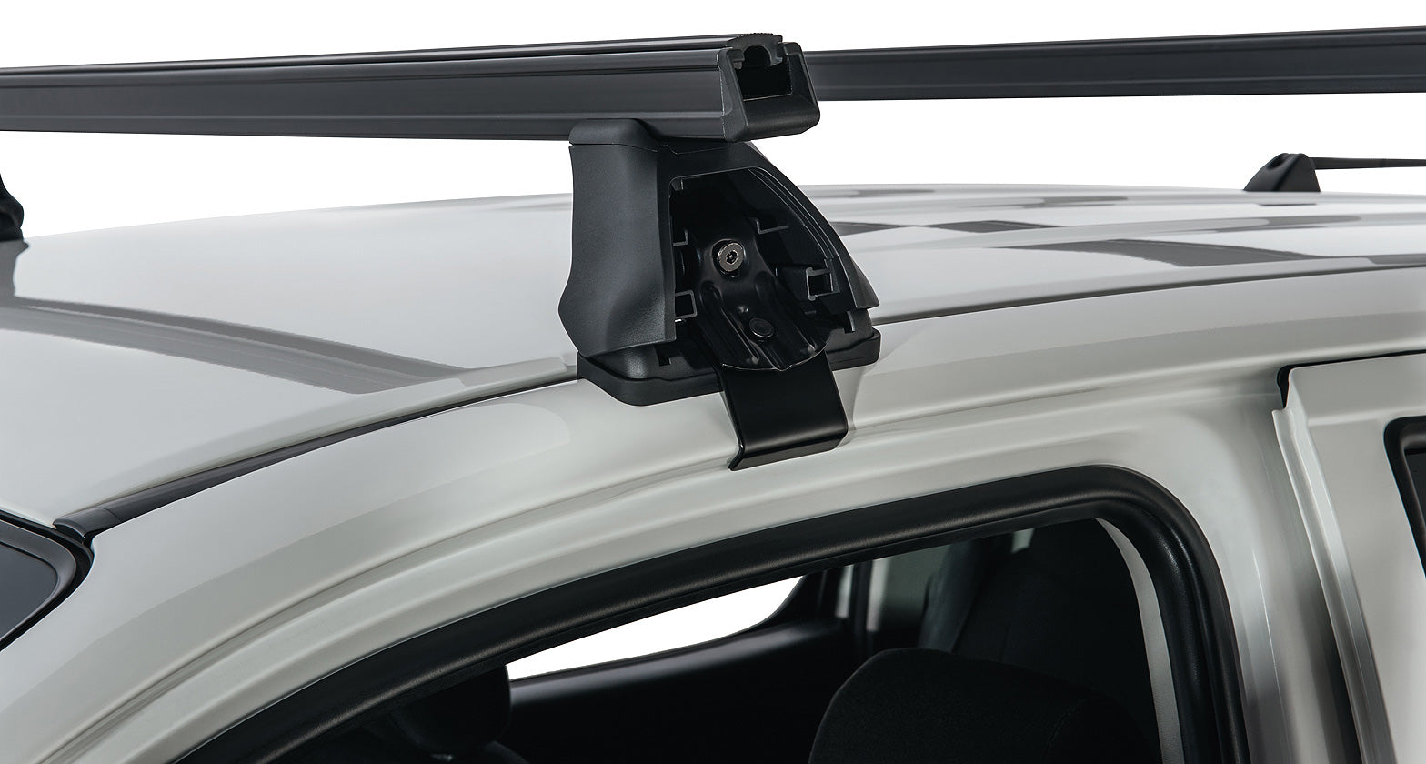 Heavy Duty 2500 Black 2 Bar Roof Rack