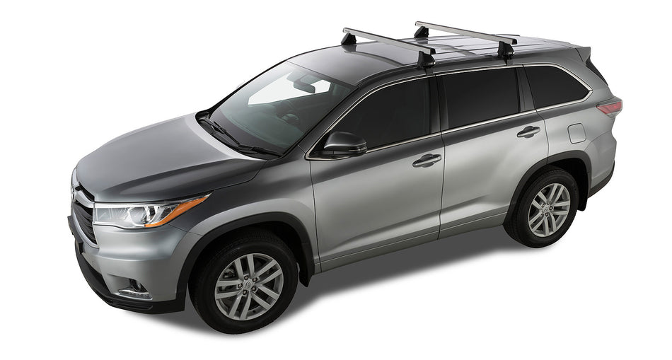 Heavy Duty 2500 Silver 2 Bar Roof Rack