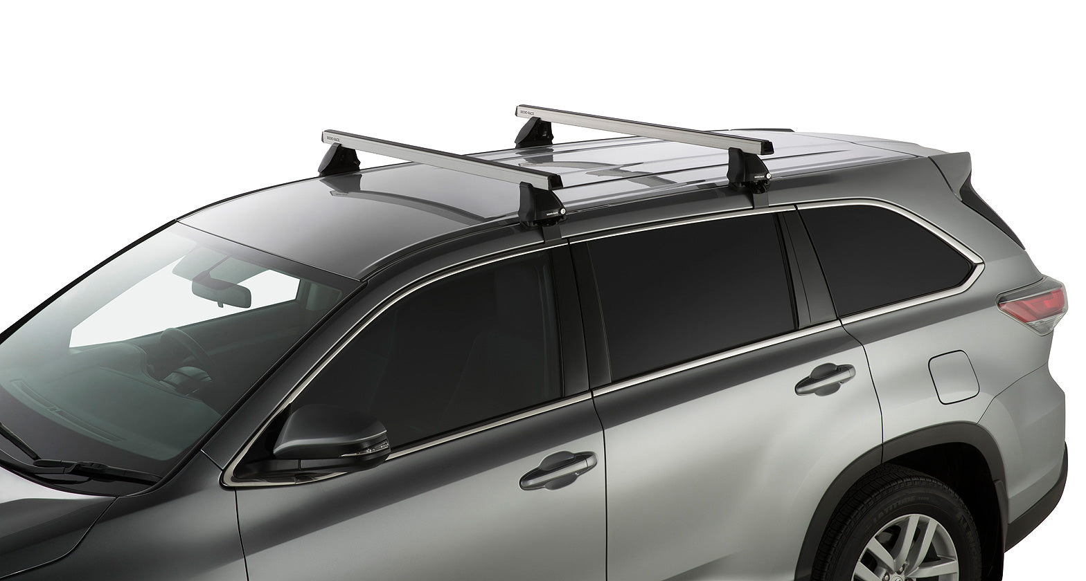 Heavy Duty 2500 Silver 2 Bar Roof Rack