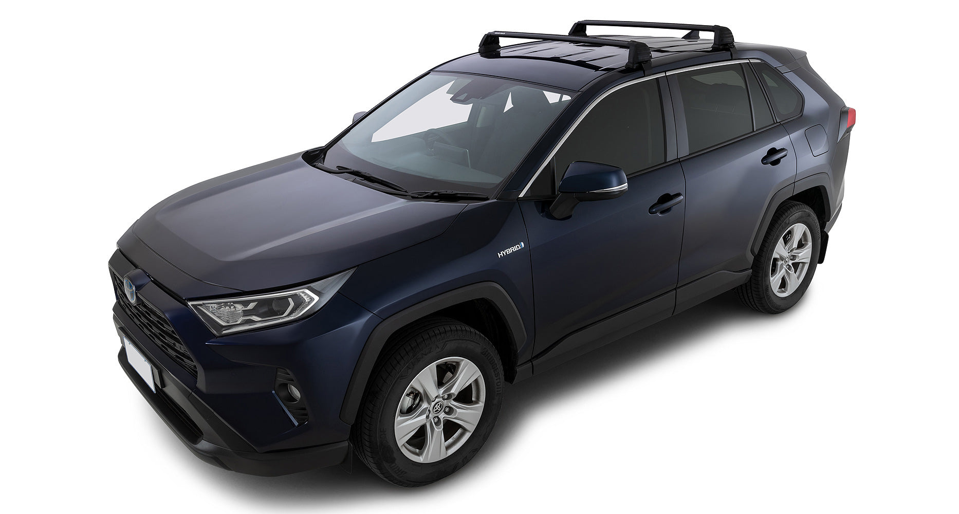 Vortex Roc25 Flush Black 2 Bar Roof Rack