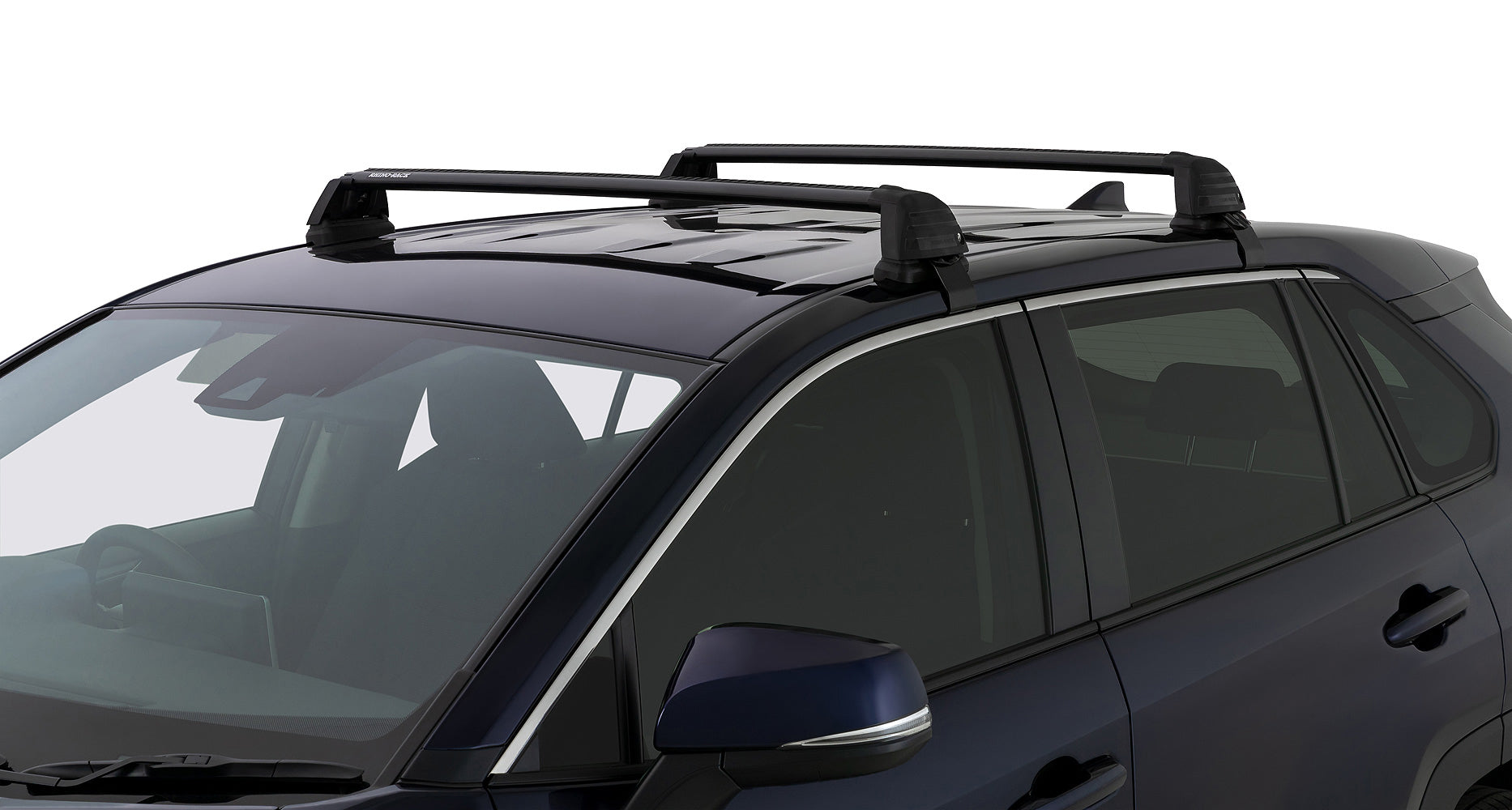 Vortex Roc25 Flush Black 2 Bar Roof Rack